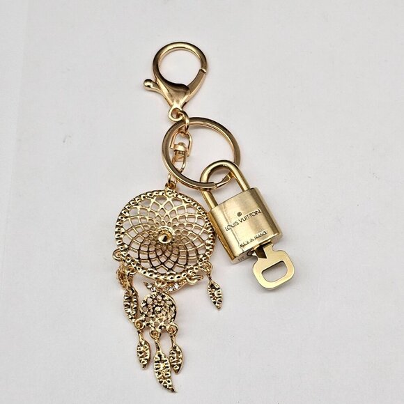 Authentic Louis Vuitton Lock & Key with unbranded Bagcharm, Keycharm, Keychain - Picture 6 of 6